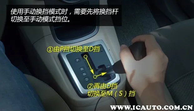 自动挡汽车档位图解说明,斯柯达手自一体车档位图解
