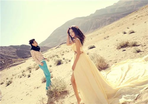 沙漠婚纱照图片大全  沙漠婚纱照拍摄技巧