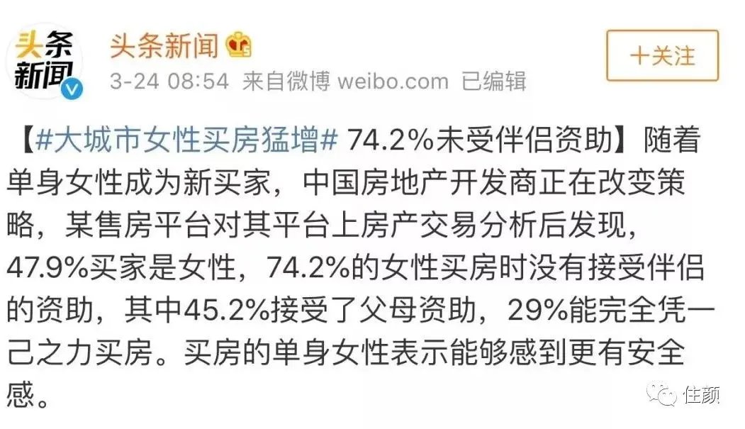 买房、独居、不婚、不生，这届女性实在是太牛了！