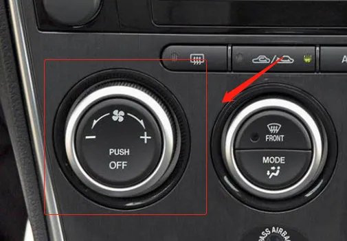 马自达6空调的使用步骤？
