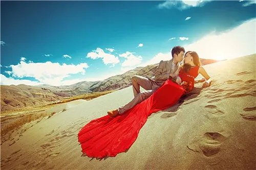 沙漠婚纱照图片大全  沙漠婚纱照拍摄技巧