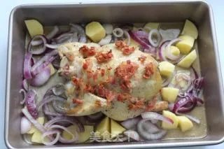 嫩烤全鸡#烤箱美食#