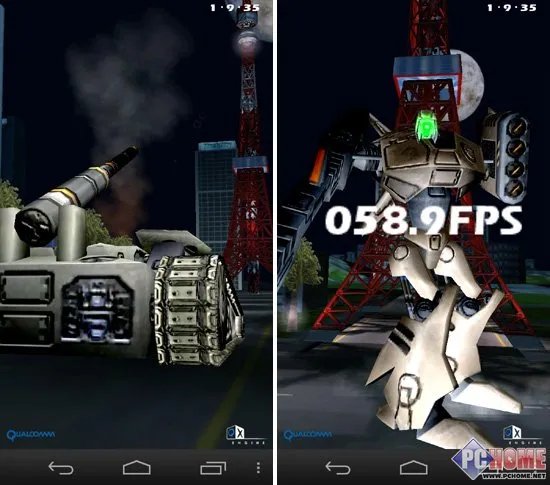 性能：Tegra3四核处理器跑分1万+