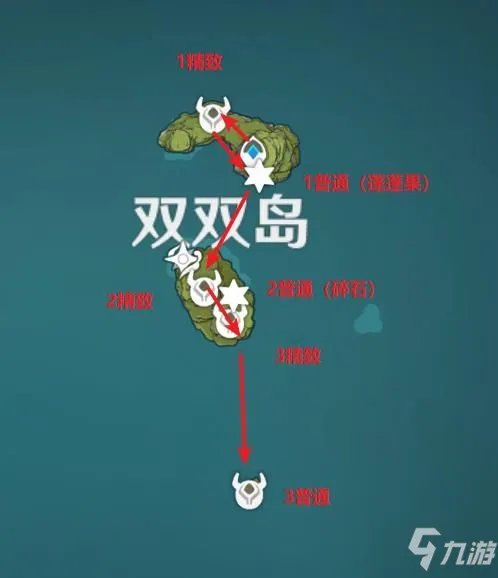 《原神》海岛宝箱在哪里 具体位置详解