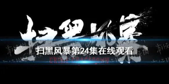 扫黑风暴24全集在线观看 扫黑风暴24集在哪看