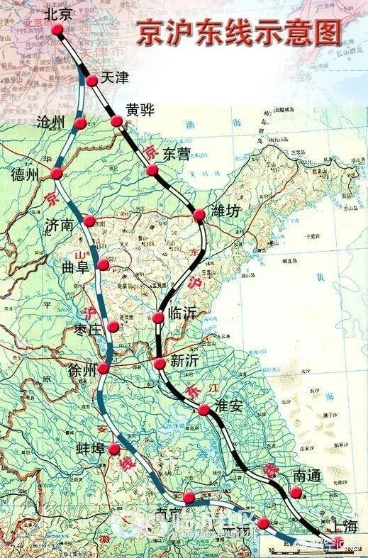京沪二线和京沪高铁路线有什么不同？