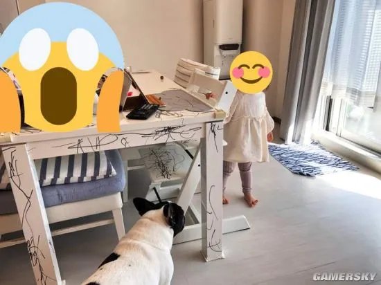 血压上来了 网友晒被熊孩子毁掉的笔记本电脑