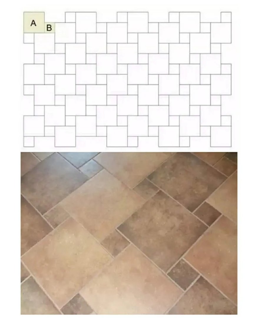 瓷砖贴了不到一年就嫌丑？换一种贴法试试