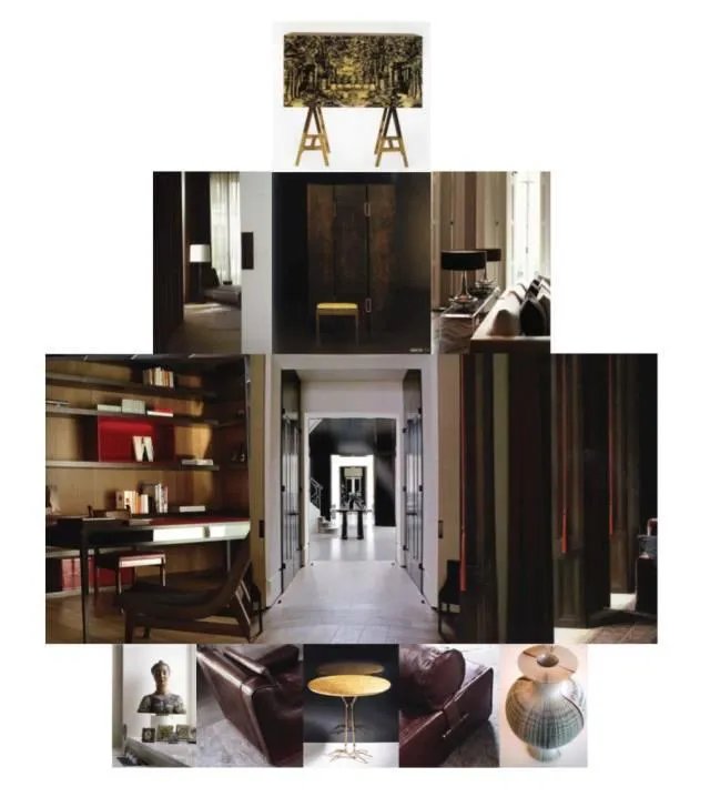 室内-手绘原稿与设计理念