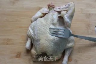 嫩烤全鸡#烤箱美食#