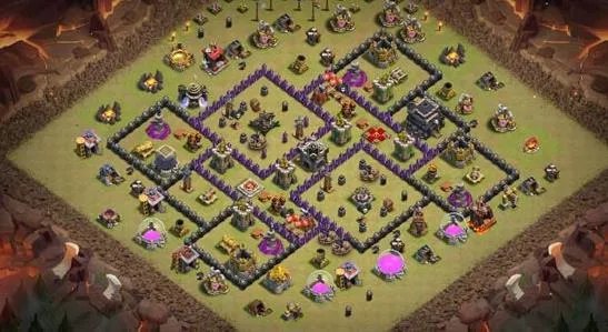 2018年coc9本公认神阵怎么摆
