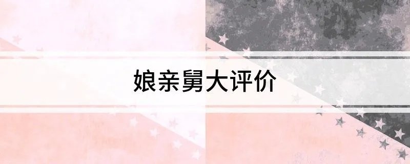 娘亲舅大评价