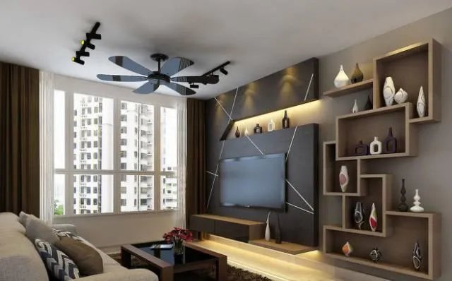 家十分装修工长为您打造10款电视背景墙装修效果图