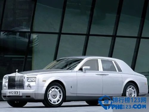【图】世界豪车排名及价格,劳斯莱斯银魅15.5亿元位居第二