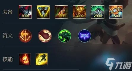 英雄联盟手游放逐之刃瑞雯出装天赋攻略