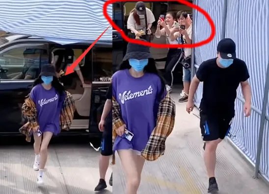 杨幂遭代拍恶意拍摄 经过详情角度疑走光令人愤怒