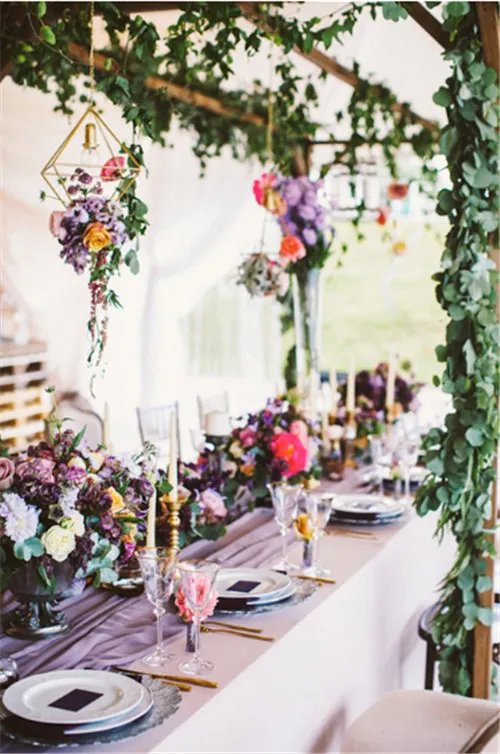 婚庆鲜花布置图片2017  婚礼现场鲜花如何布置好