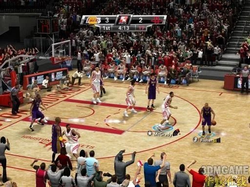 《NBA 2K9》巧用Lock On-D系统(锁定防御)让你的防守固若金汤！