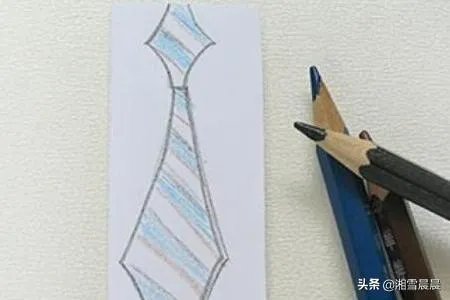 衬衫领带”特色父亲节贺卡的手工制作方法?