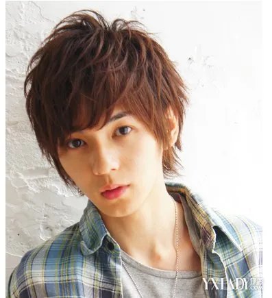 男生单剪短发发型图片男生也可以萌萌哒