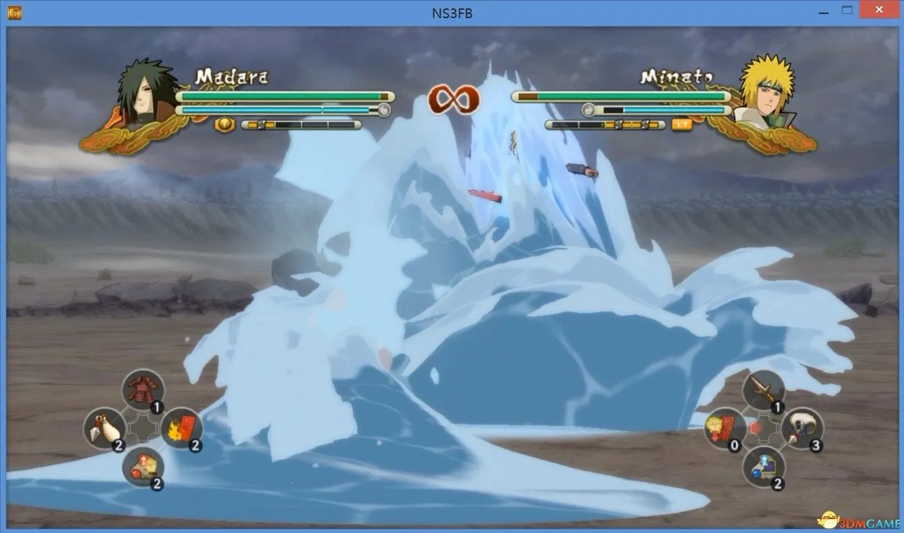 火影忍者：究极风暴3 PC版 斑用技能放瀑布MOD