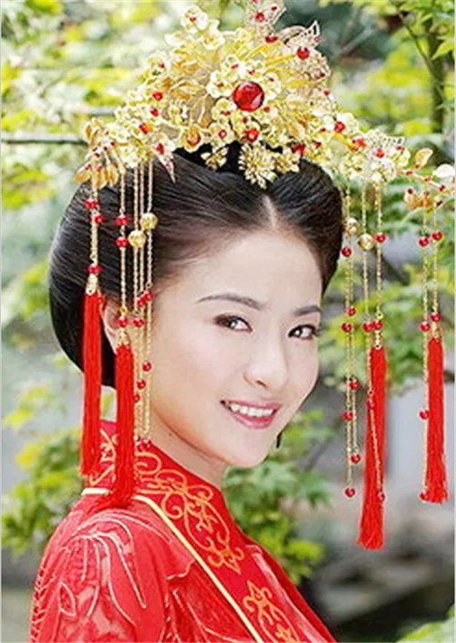 古装新娘发型图片欣赏 古装新娘适合扎什么发型