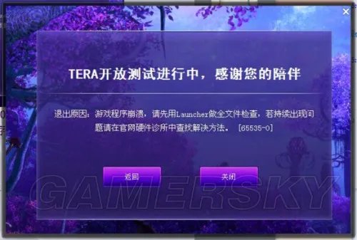 神谕之战（TERA） 卡loading、闪退、花屏等常见问题解决方案