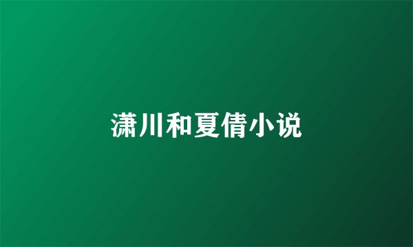 潇川和夏倩小说