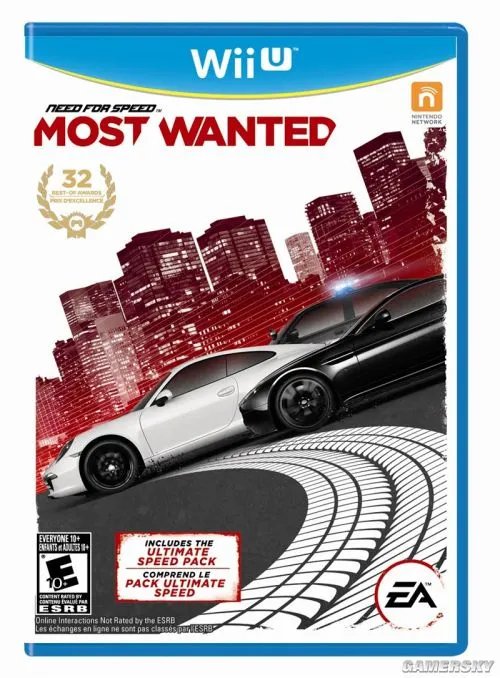 《极品飞车17：最高通缉U（NEED FOR SPEED MOST WANTED U）》喜获IGN 9.0分好评 画面出色、游戏耐玩