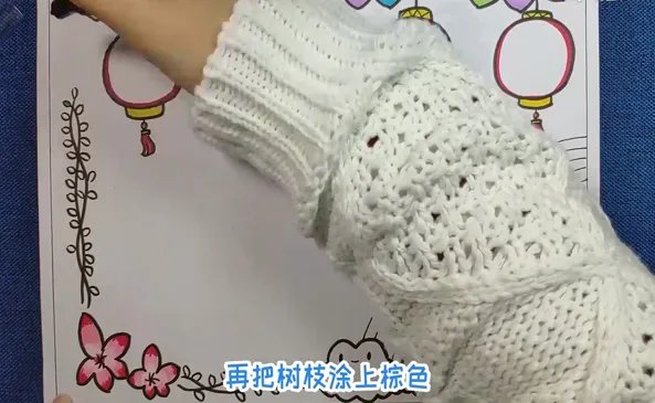 欢度新年手抄报 欢度新年手抄报图片简单又漂亮