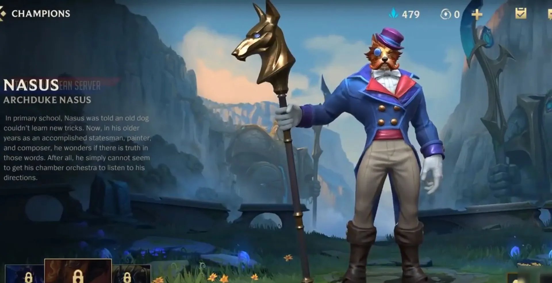 《lol手游》狗头皮肤一览 ​沙漠死神内瑟斯皮肤怎么样