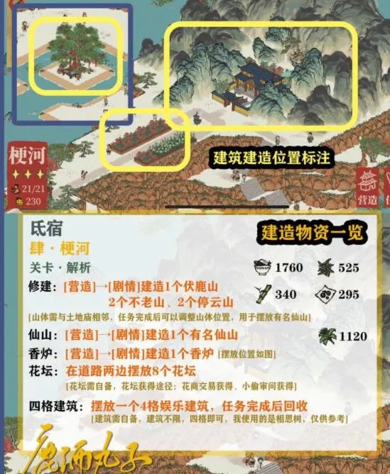 江南百景图鸡鸣山梗河任务攻略