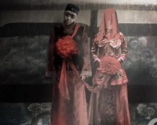 一张诡异的冥婚照片,冥婚照片真相之谜（图）