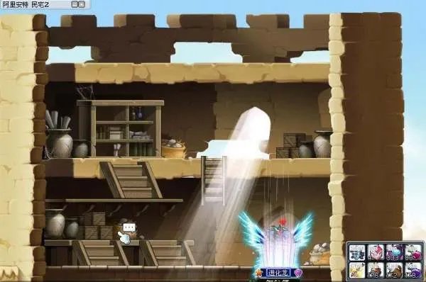 冒险岛任务沙子图团和红蝎子团怎么吧宝物放在居民家中?