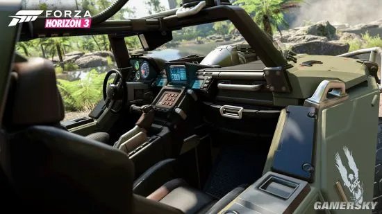 《极限竞速：地平线3》新预告惊现光环战车 现已进厂压盘