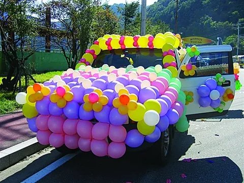 普通气球打结方法图解