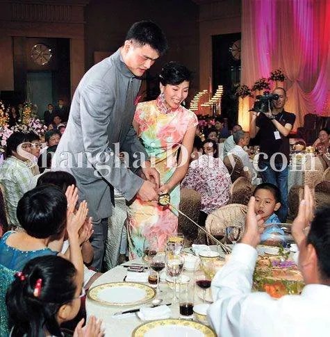 姚明的结婚照在哪拍的