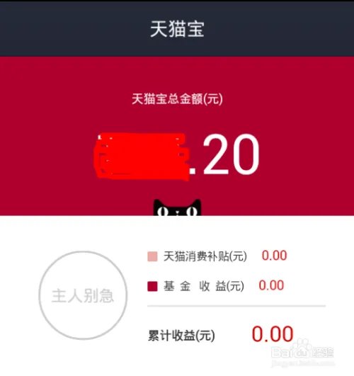 天猫宝的钱在哪里看，怎么查询天猫宝余额