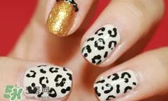 豹纹美甲图片2017 豹纹美甲怎么画