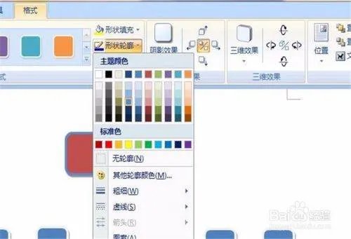 word怎么画树状思维导图