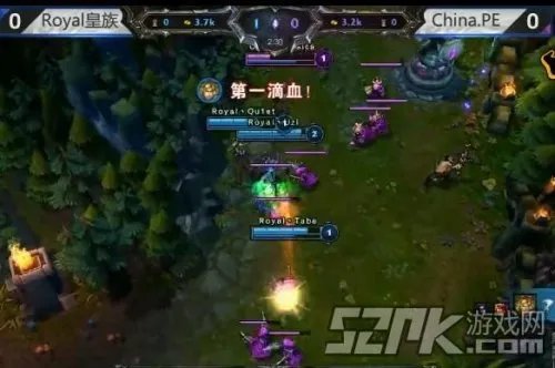 2013WCG英雄联盟项目 皇族击败PE拿首胜