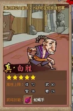 QQ水浒武将之真白胜