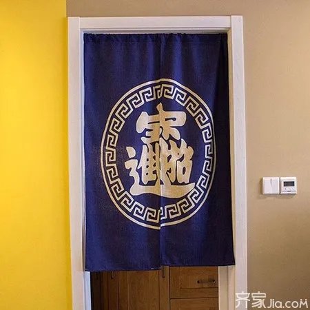 小小门帘方便好看  这样设计很个性