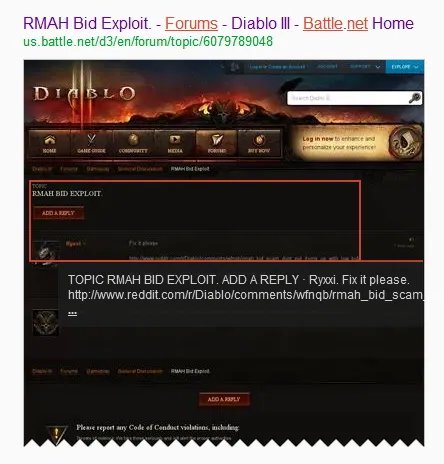 《暗黑3》拍卖行再现惊天BUG 起标价可直购商品