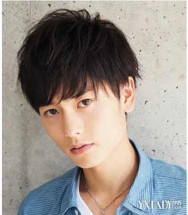 男生单剪短发发型图片男生也可以萌萌哒