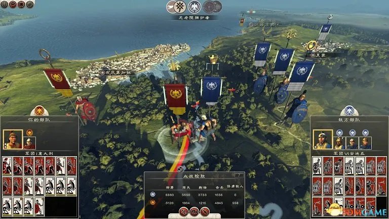 罗马2：全面战争 打内战叛军的玩法心得 怎么打叛军