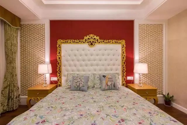 145㎡欧式三居室，清新的色彩搭配，透露一股自然的田园气息！