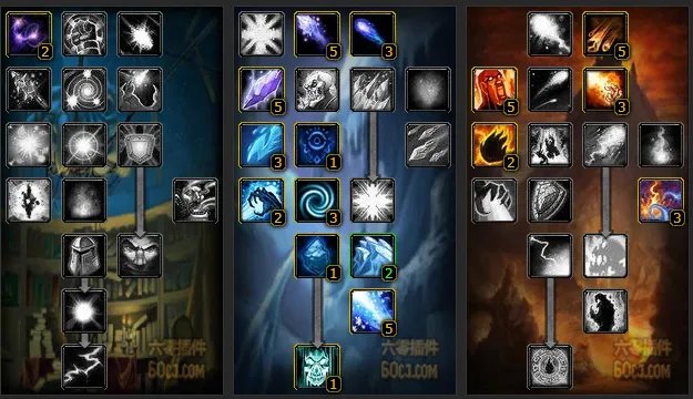 魔兽世界怀旧服法师天赋加点