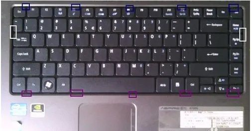 宏基的笔记本4750G 怎么拆开来自己清灰啊。