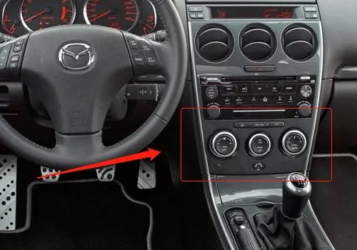 马自达6空调的使用步骤？